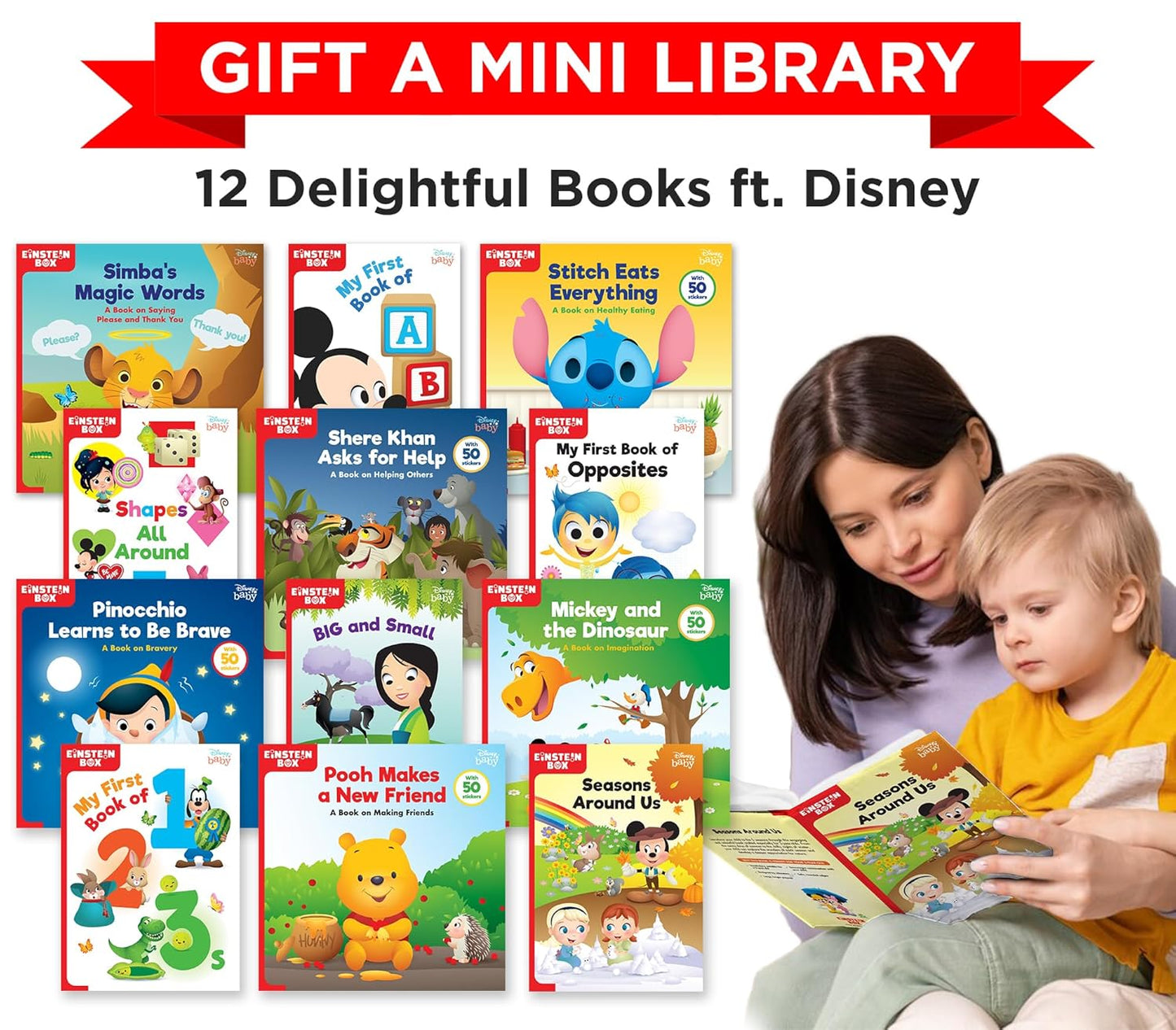 Einstein Box for 2-Year-Old Boys and Girls | Toys & Gift Ideas for Kids Aged 2 Years | Birthday Gift Idea | Set of 6 Learning Kits