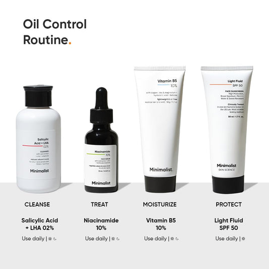 Minimalist Dehydrated Skin Moisturizer with 10% Vitamin B5 for Oily & Acne-Prone Skin, 100 gm