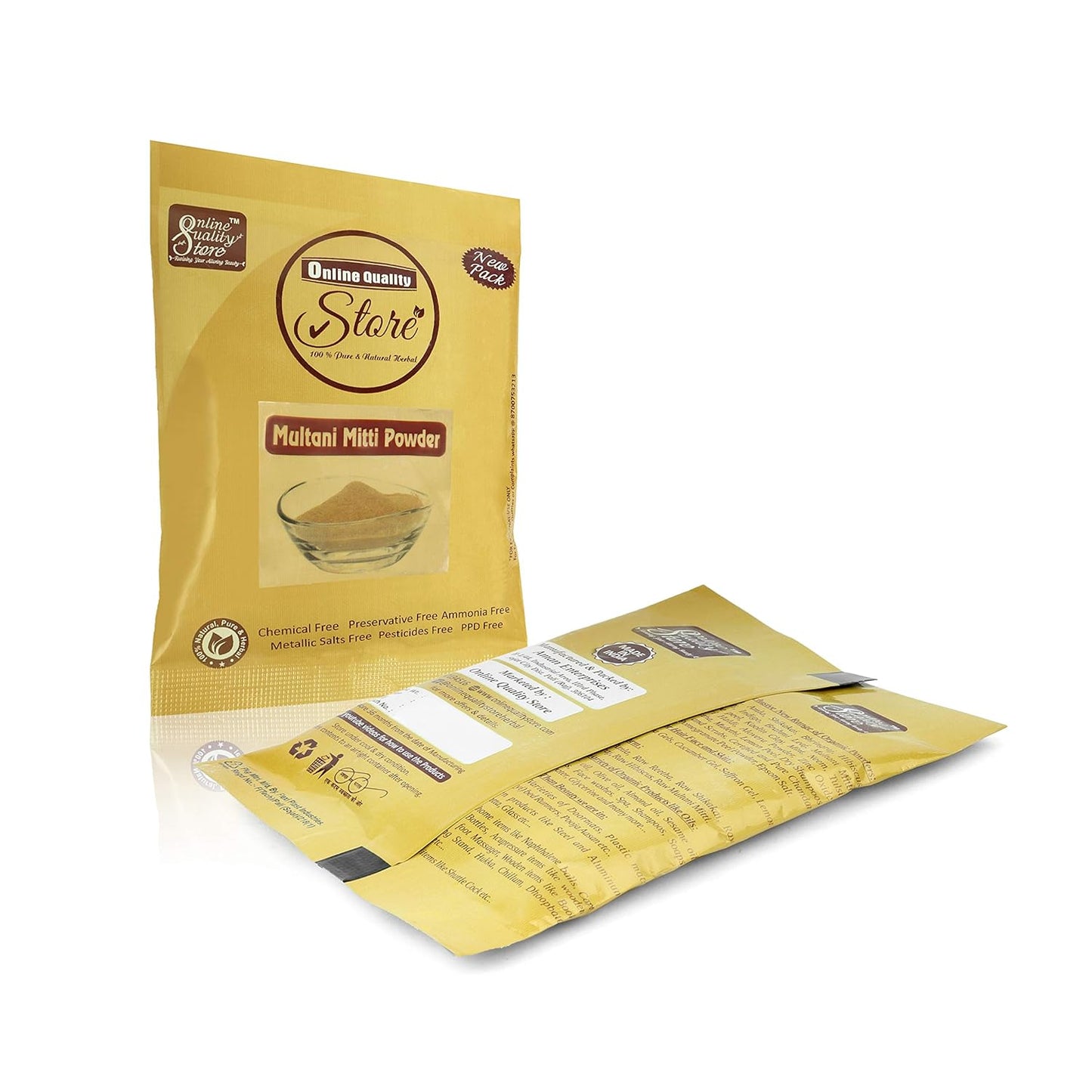 Online Quality Store Combo of 12 Skin Care Products ,(Multani Mitti, Neem, Orange Peel, Rose, Chandan, Charcoal, Mitti Stone, Kaolin Clay, Mint, Haldi,Alovera, Tulsi Powders) |skin care products combo,(Pack of 12 ,50g each ,Total 600 Pack)