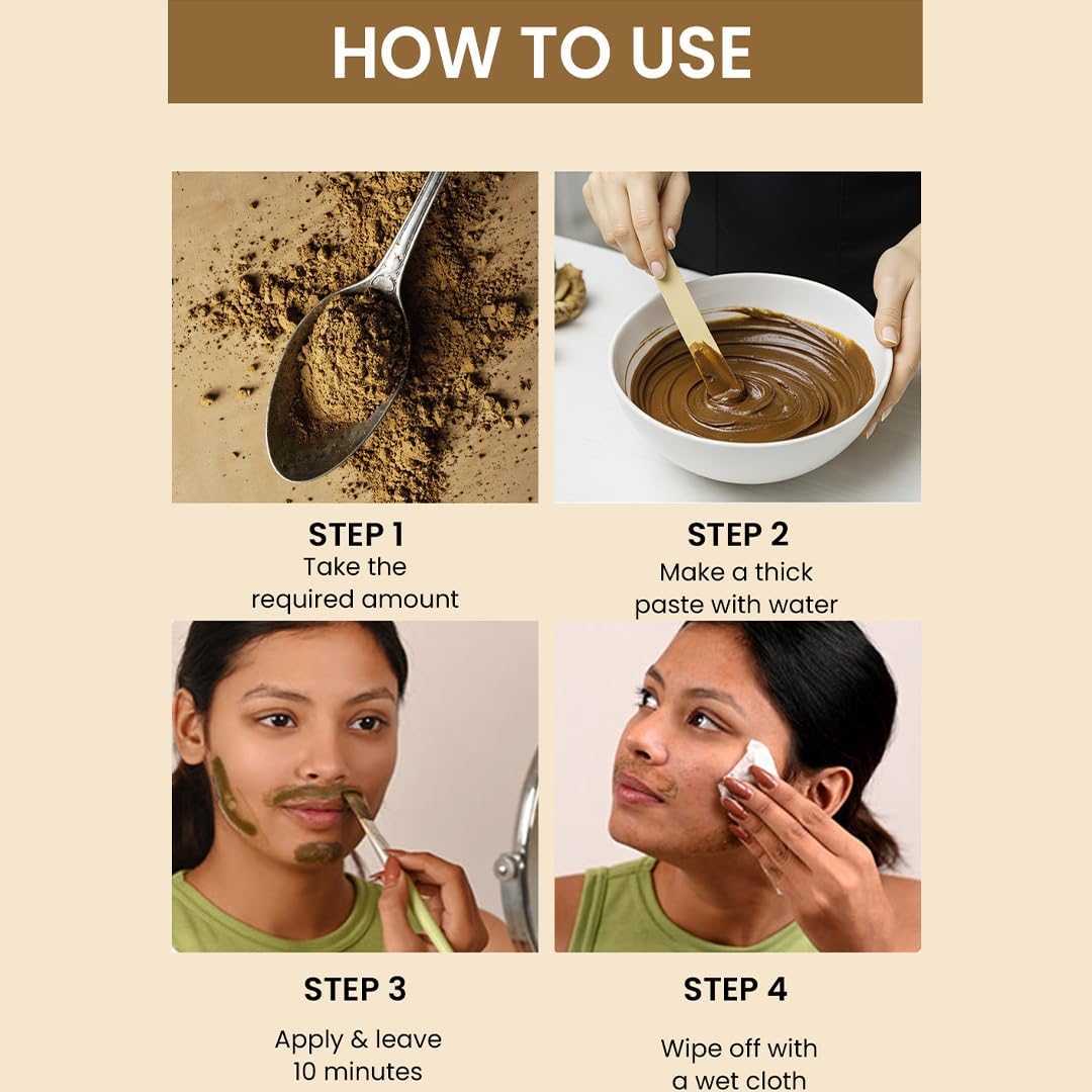 The Wellness Shop - Turmeric Facial Wax Powder, 100 gm