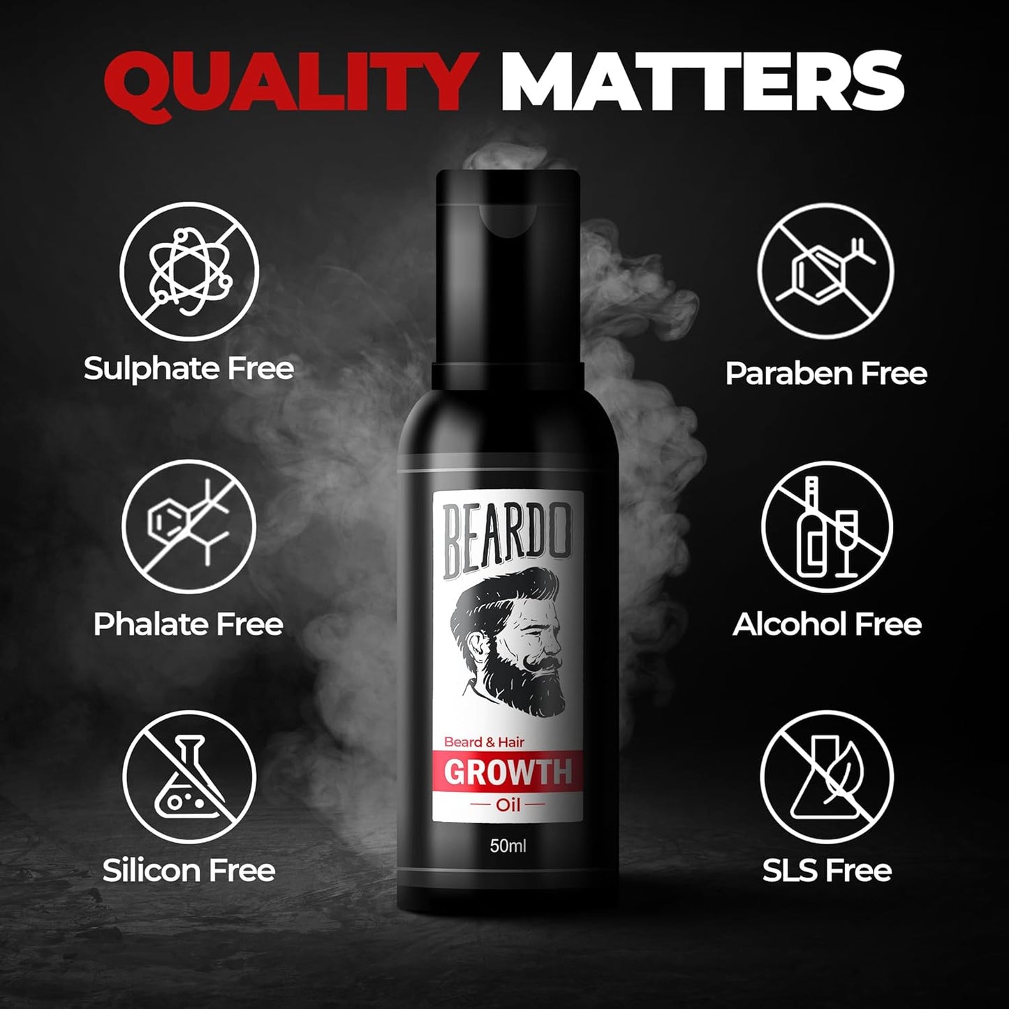 Beardo Beard and Hair Growth Oil - 50 ml