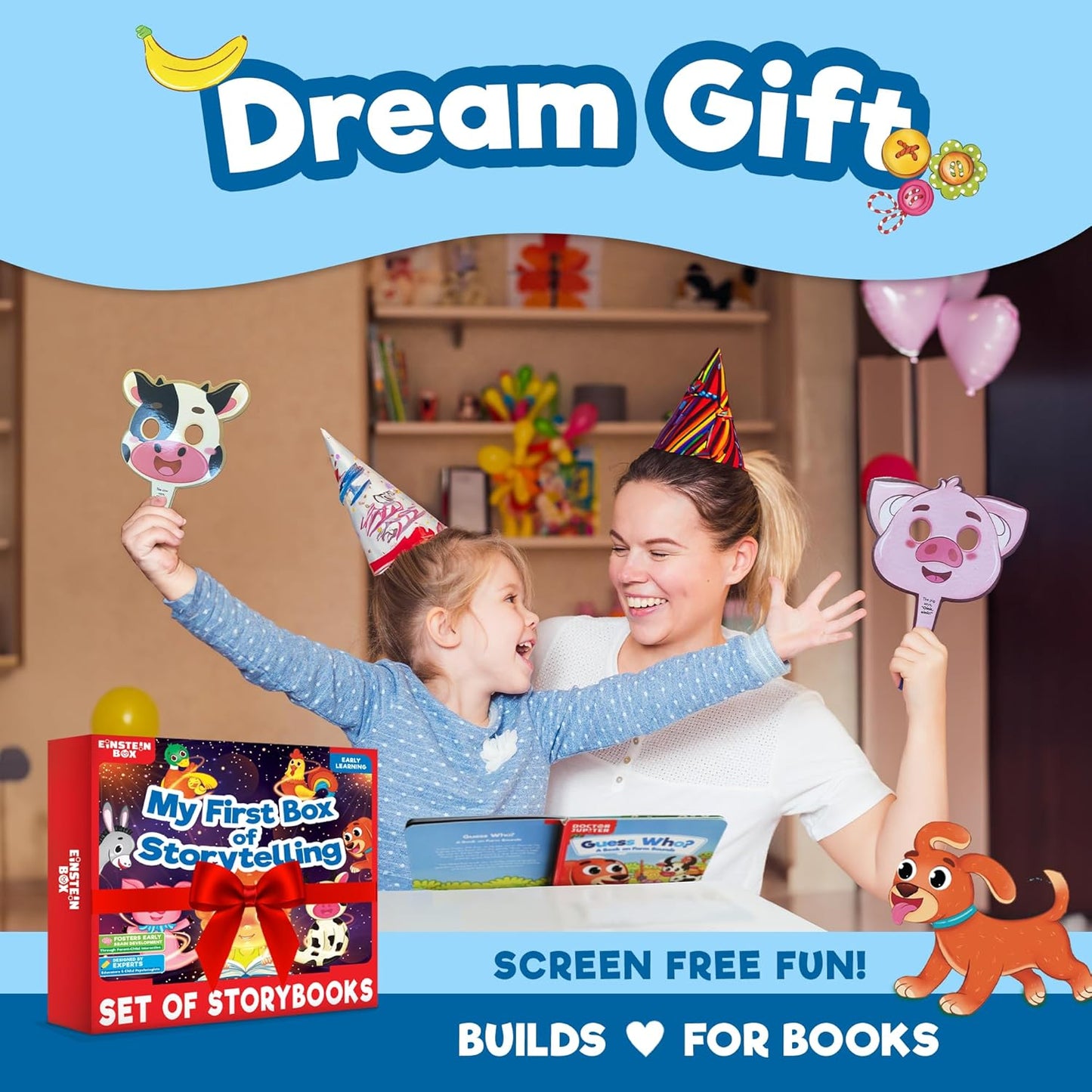 Einstein Box My First Box of Storytelling for Boys & Girls 1 to 5 Years