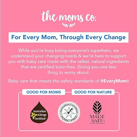 The Moms Co. Talc-Free Natural Baby Powder with Corn Starch, 100 gm