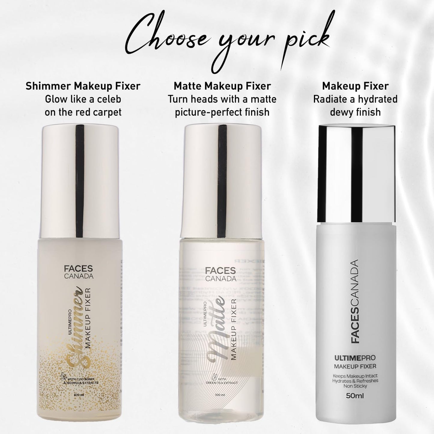 FACESCANADA Ultime Pro Matte Makeup Fixer,100Ml|Long Lasting Makeup Setting Spray|Keeps Makeup Intact