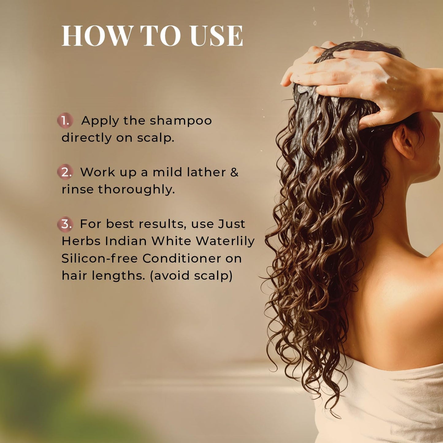 Just Herbs Ayurvedic Anti-Dandruff Shampoo, 200 ml