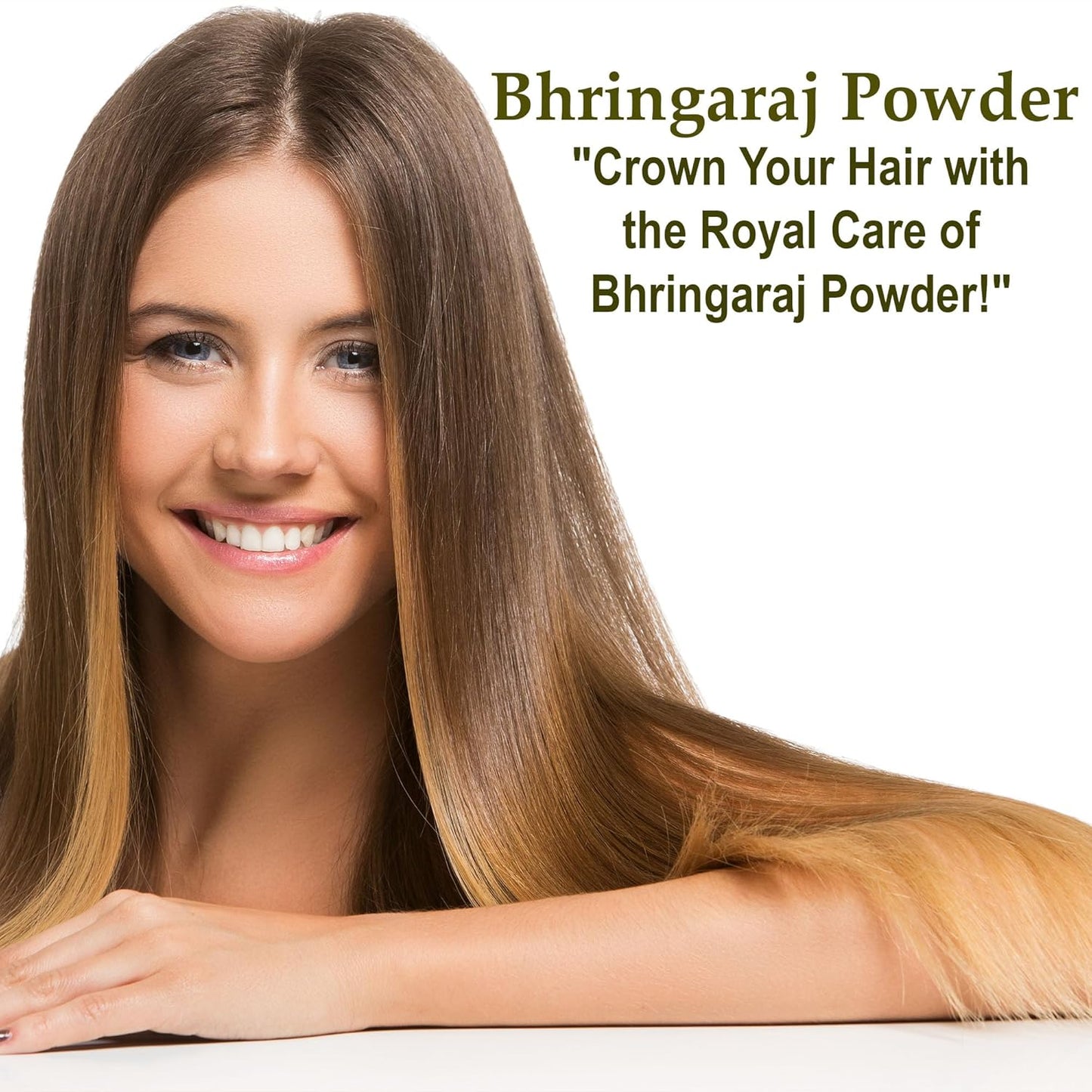 Mi nature Bhringraj Powder,Pure Natural Bringraj Powder for Hair Care |Prevents Grey hair| Unisex (Men & Women)| Hair Mask | (227g/1/2 lb/8 Oz)