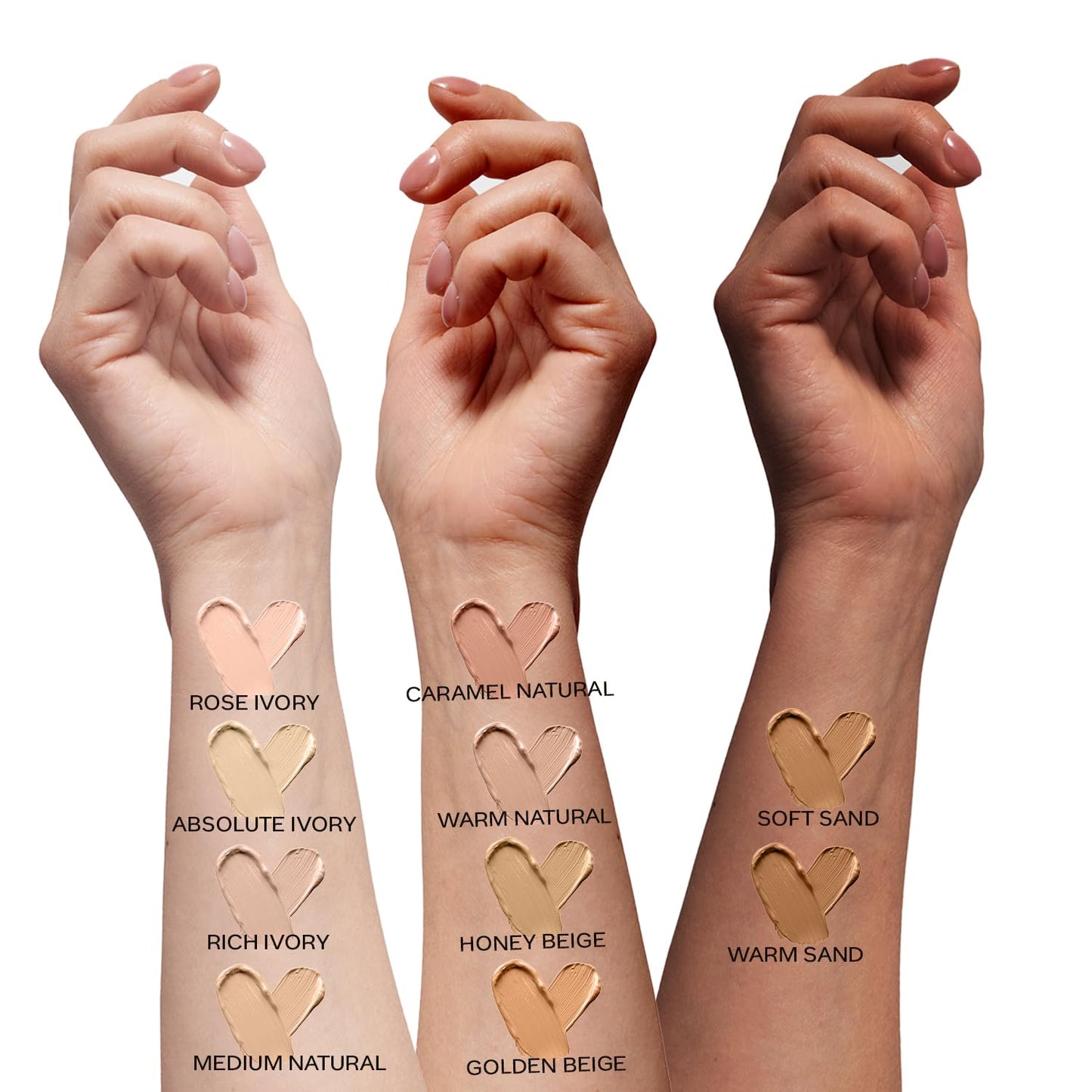 FACESCANADA All Day Hydra Matte Foundation|3-In-1 Foundation + Moisturizer Cream + Spf 30, Rose Ivory 011, 25 ml