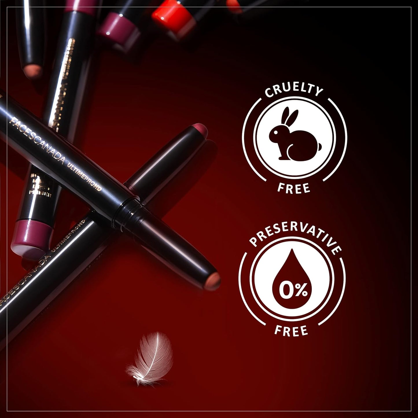 FACES CANADA Ultime Pro HD Intense Matte Lips + Primer - Bloodmoon 20, 1.4 gm