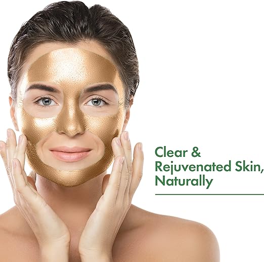 Good Vibes Gold Brightening Peel Off Mask- Parabens, Sulphates & Mineral Oil Free - Suitable for All Skin - 50 g