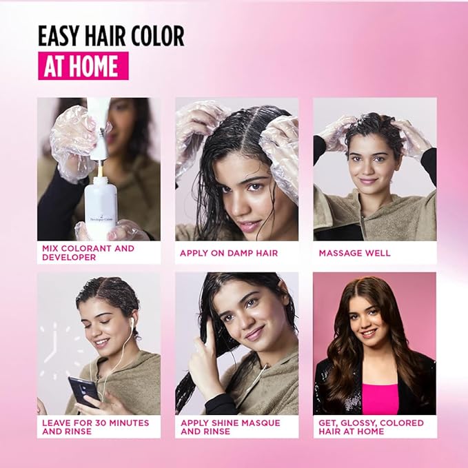 L’Oréal Paris Casting Creme Gloss Ultra Visible Hair Color With No Ammonia, Light Golden Brown 632, 100g + 60ml