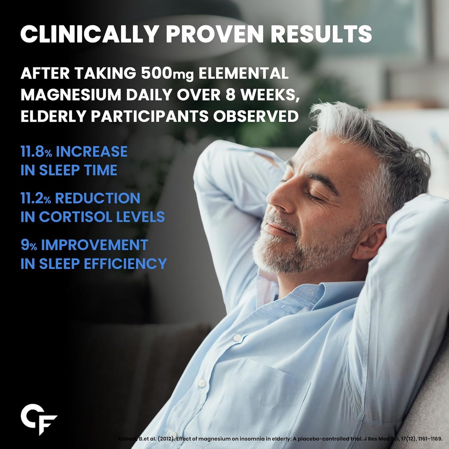 Carbamide Forte Chelated Magnesium Glycinate Supplement 2000mg Per Serving | Supports Muscle Recovery & Better Sleep - 120 Veg Tablets