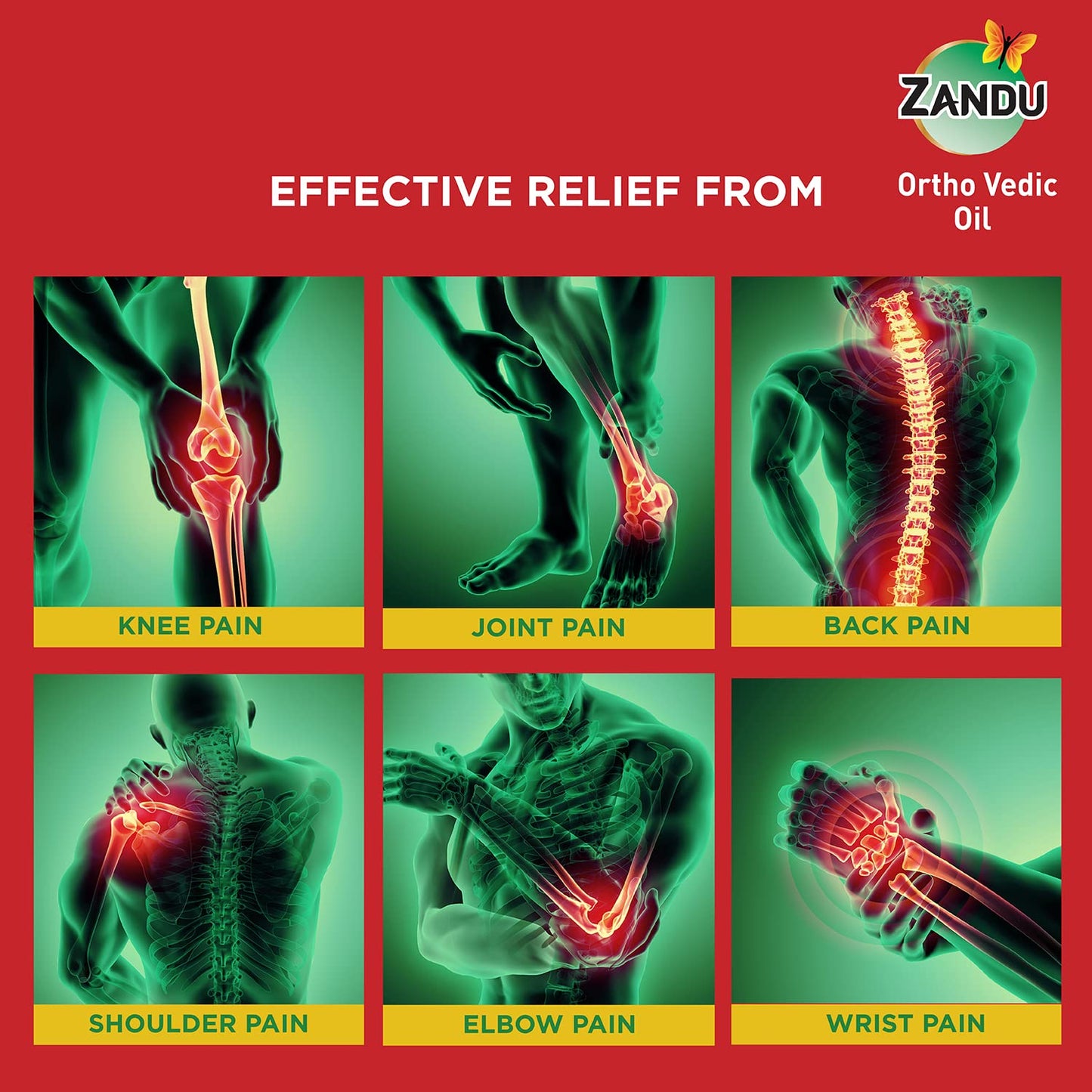Zandu Ortho Vedic Oil, 100 ml