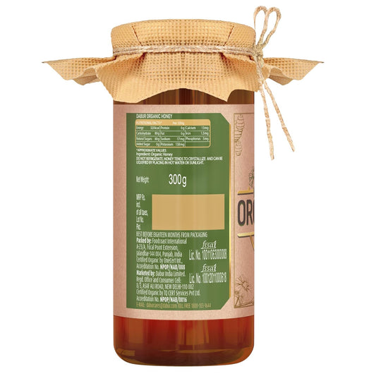 Dabur Raw Organic Honey, 300 gm
