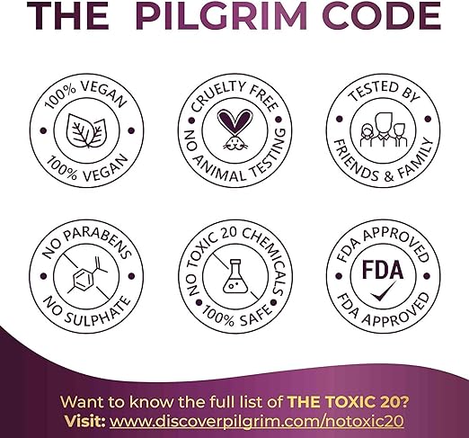 Pilgrim French Red Vine Anti Aging Night Cream For Women With Retinol, Mulberry & Vitamin C For Glowing Skin & Skin Repair - 50g