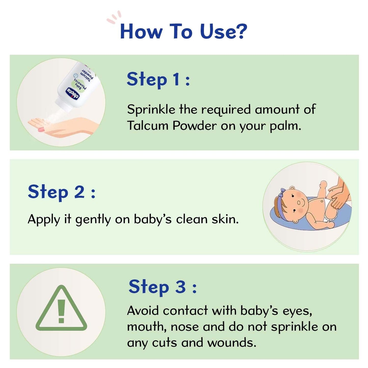 Chicco BM Talcum Powder, 150 gm