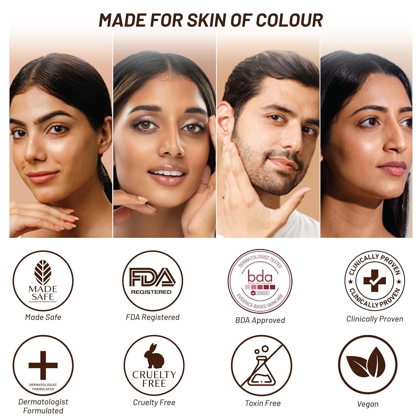 SkinQ 15% Vit C Face Serum for Glowing & Brightening Skin, Helps reduce Pigmentation, Patches, Dark Spots & Tan, 20 ml