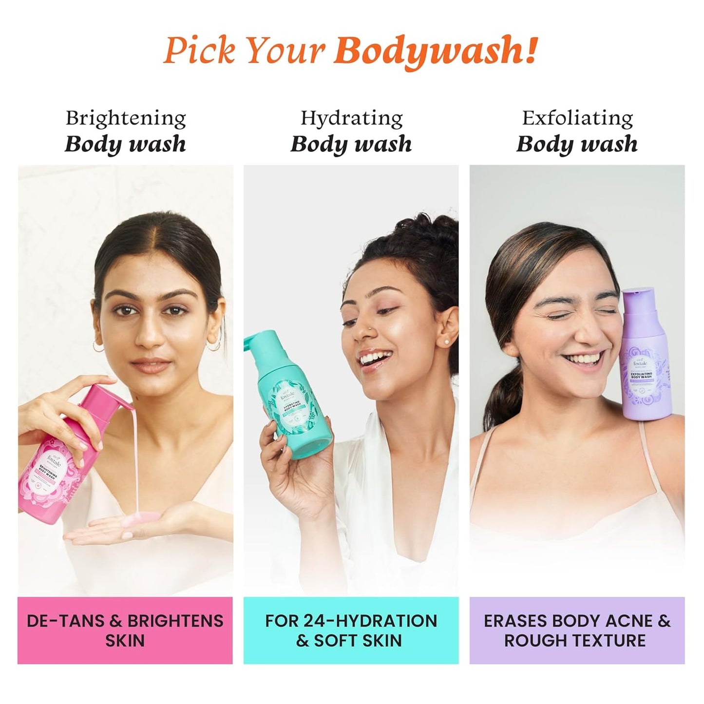 FoxTale 2% Salicylic Acid Exfoliating Body Wash With Zinc Pca, 250 ml