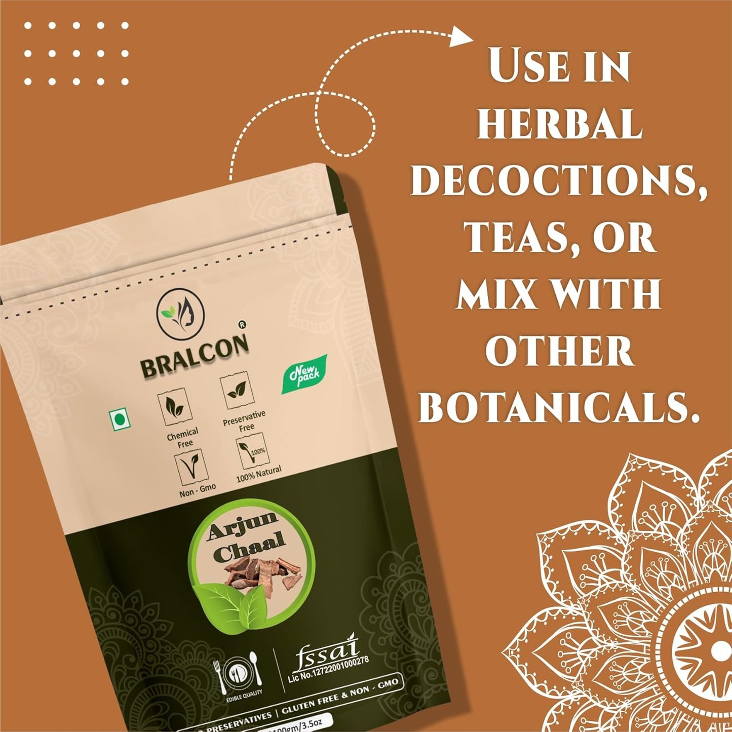 Bralcon Arjun Ki Chaal - 100 gm (Pack of 4)