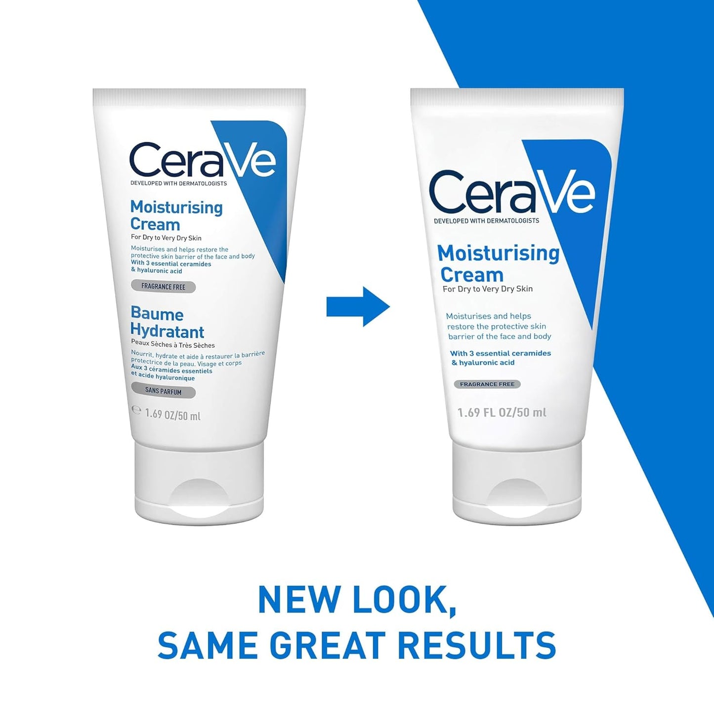 CeraVe Moisturizing Cream For Dry To Very Dry Skin, 50 ml