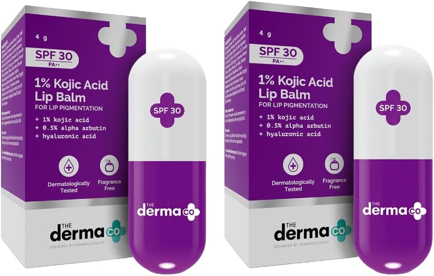 The Derma Co 1% Kojic Acid Lip Balm ,4 gm