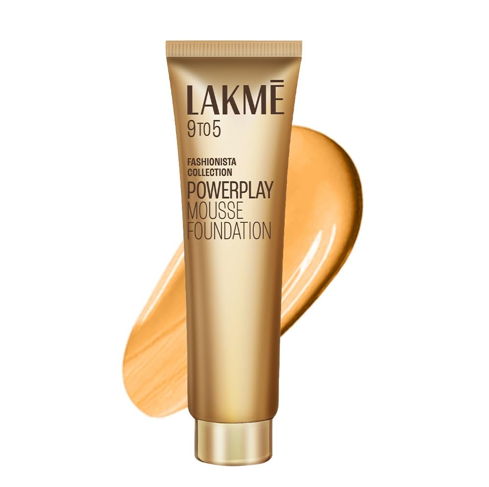 Lakme 9 to 5 Weightless Foundation Mousse Beige - Vanilla, 25g
