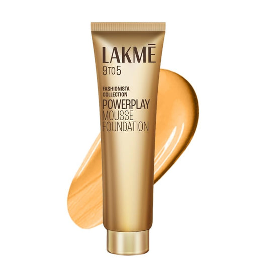 Lakme 9 to 5 Weightless Foundation Mousse Beige - Vanilla, 25g