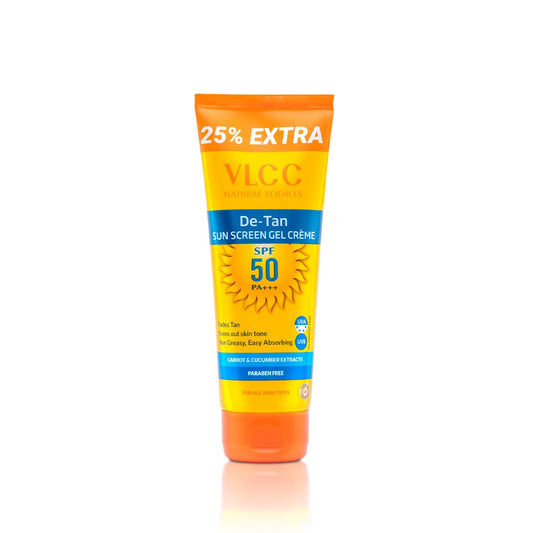VLCC De Tan Sunscreen Gel Creme, Spf 50, 100g