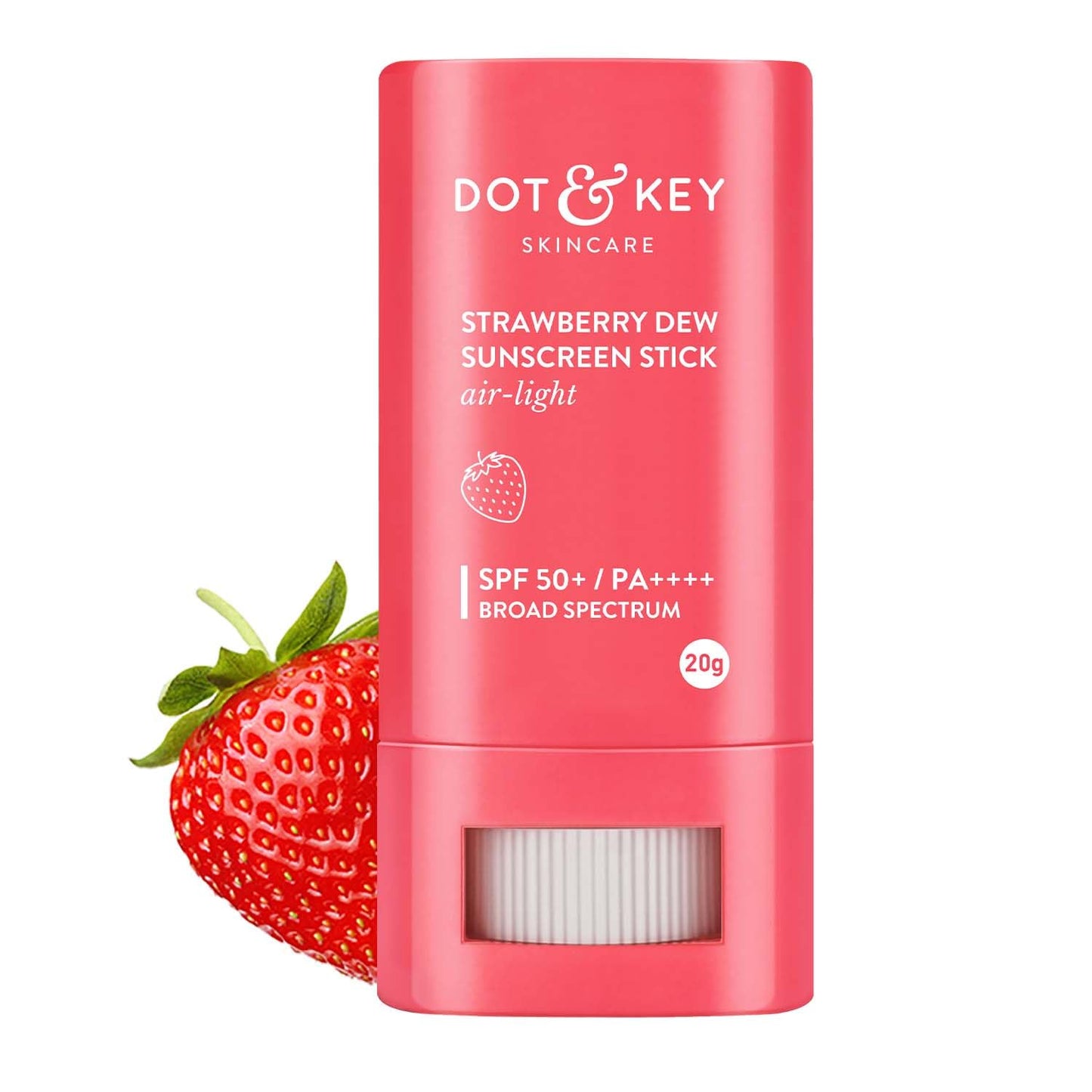 Dot & Key Strawberry Dew Spf 50 Sunscreen Stick On-The-Go Spf 50 Pa+++,20 gm