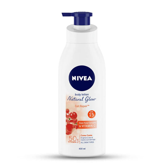Nivea Extra Whitening Cell Repair Body Lotion (SPF 15), 400ml