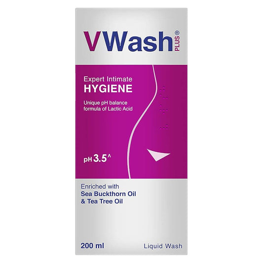 VWash Plus Expert Intimate Hygiene, Hygiene Wash for Women, 200 ml
