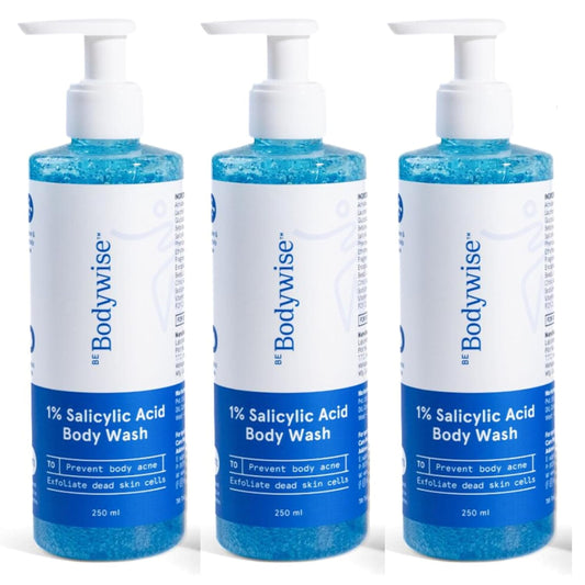 Be Bodywise 1% Salicylic Acid Body Wash , 750 ml , Pack of 3