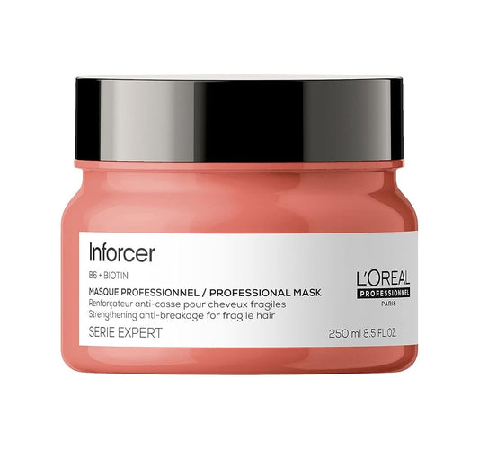 L’Oréal Professionnel | Inforcer Mask | Provides Strength and Prevents Breakage| With Biotin & Vitamin B6 | For Long Fragile, Breaking Hair | SERIE EXPERT | 250ml
