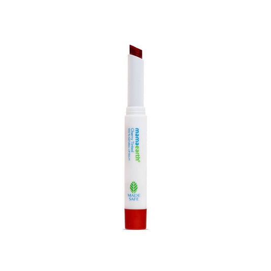 Mamaearth Cherry Tinted 100% Natural Lip Balm with Coconut Oil For Women - 2 g