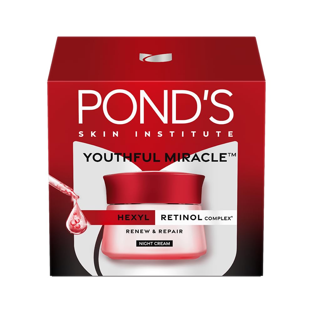 Pond's Age Miracle Wrinkle Corrector Night Cream, 50g