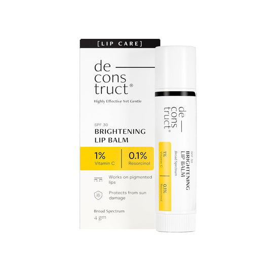 Deconstruct Brightening Lip Balm, SPF 30 for Sun Damage and Discoloration , 4 gm