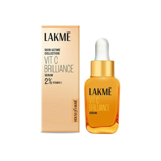 Lakme 9To5 Vitamin C+ Facial Serum with 98% Pure Vitamin C complex, Improves Skin textures, Brightens, and gives Healthy, Glowing skin, All Skin Types, 30ml