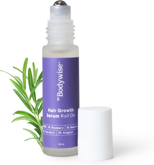 Be Bodywise 3% Rosemary Hair Growth Serum (Roll On) , 10 ml