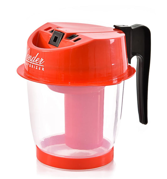 WONDER Steam Inhaler Professional Plastic Vaporizer, Red