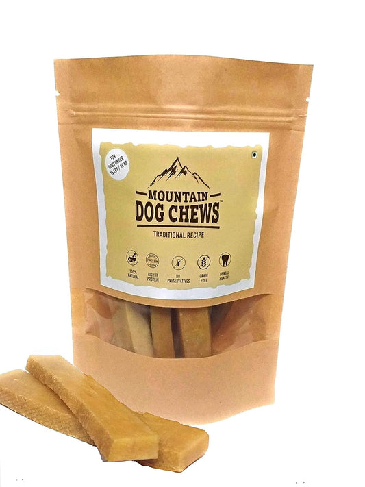 Chewers Mountain Dog Chew, Vegetarian Treat for Small Dogs, 150 gm