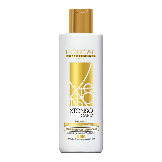 L'Oréal Professionnel Xtenso Care Sulfate-Free Shampoo for Frizz-Free, Shiny & Manageable Hair, 250 ml