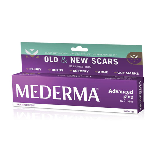 Mederma Advanced Plus Scar Gel, Purple, 10 gm