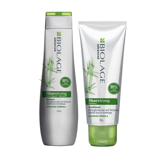 Biolage Professional Fiberstrong Anti-Breakage Shampoo & Conditoner, 200 ml + 98 gm