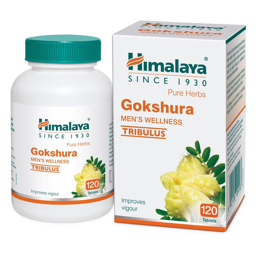 Himalaya Herbals Gokshura (Tribulus Terrestris) I Pure Herb I 120 Capsules