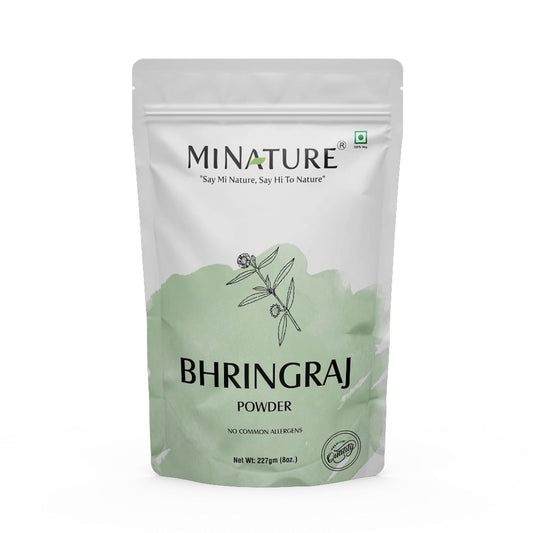 Mi nature Bhringraj Powder, 227 gm/1/2 lb/8 Oz
