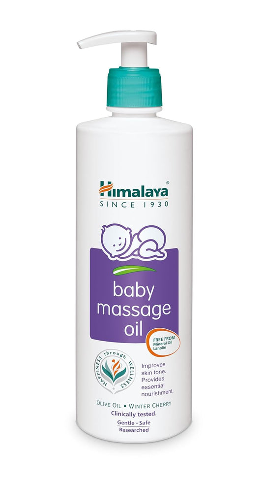 Himalaya Baby Massage Oil – 500 ml for Strong Bones & Muscles