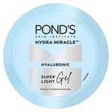 Pond's Super Light Gel Oil Free Face Moisturizer 100g, With Hyaluronic Acid & Vitamin E for Fresh Glowing Skin & 24 hr Hydration - Daily Use