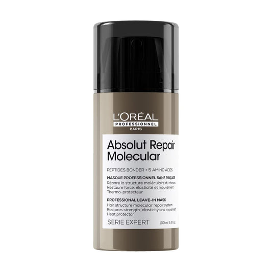 L'Oréal Professionnel Absolut Repair Molecular Deep Repairing Leave-in Cream for Damaged Hair - 100 ml