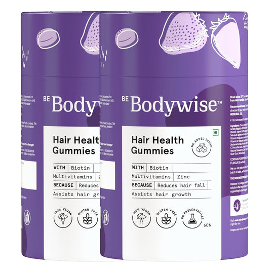 Be Bodywise Hair Gummies | 120 Day Pack