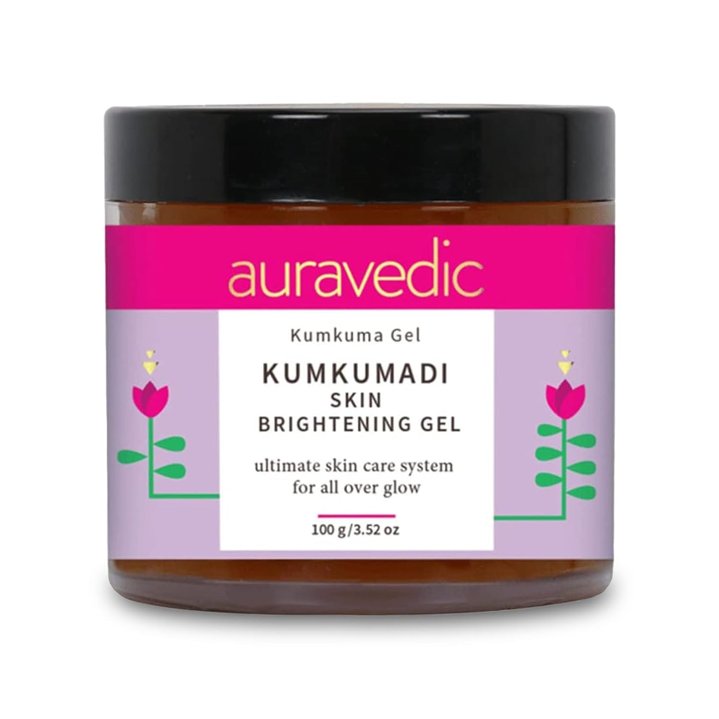 Auravedic Kumkumadi Gel 100g Kumkumadi Tailam Kumkumadi Oil Skin Brightening Gel for pigmentation and dark spot moisturizer for face skin