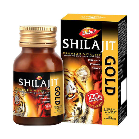 Dabur Shilajit Gold - 20 Capsules